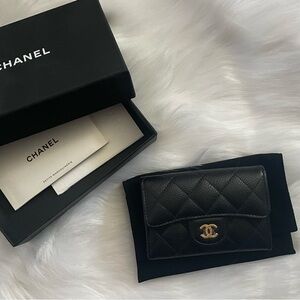 Chanel card holder